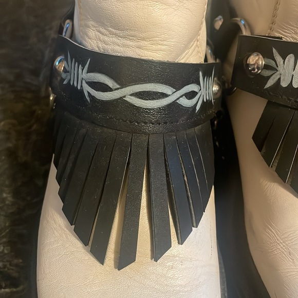 Vintage white Harley Davidson boots - Picture 5 of 6